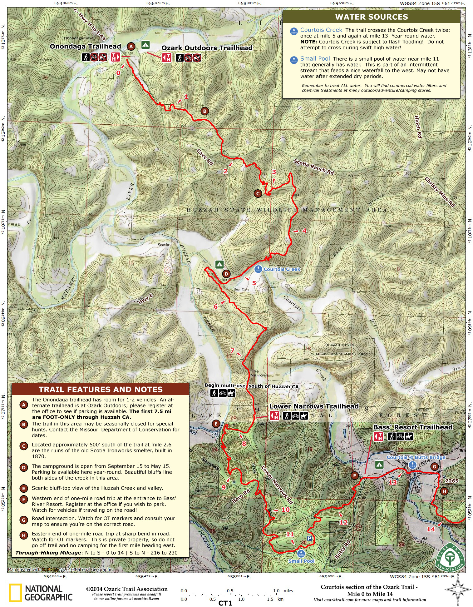 Trip Maps – Ozark Trail Association