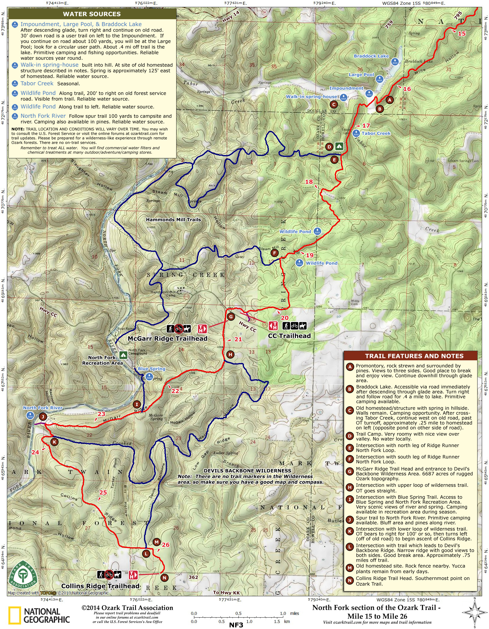 Trip Maps – Ozark Trail Association