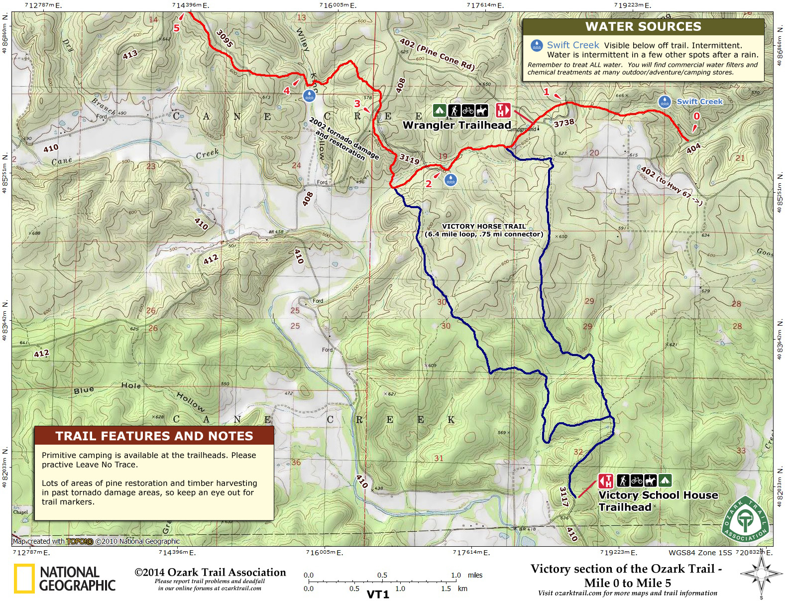 Trip Maps – Ozark Trail Association