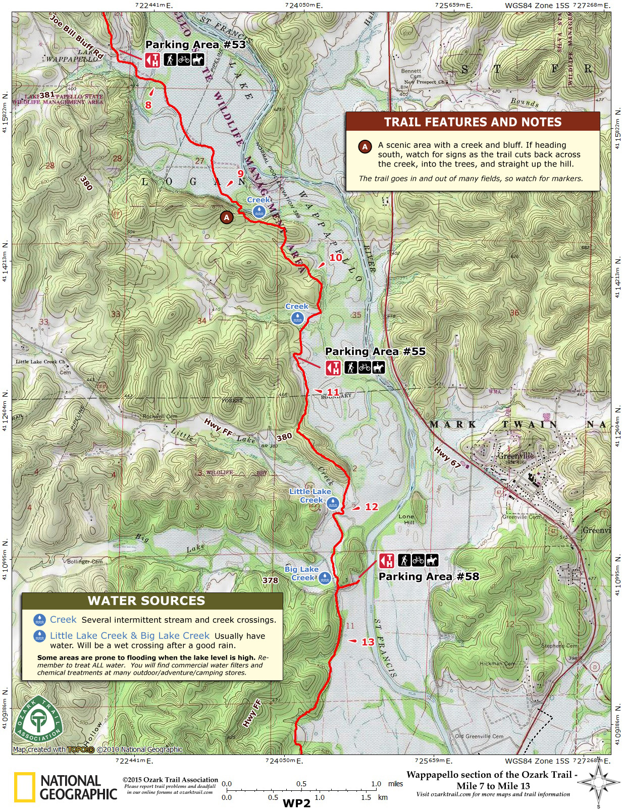 Trip Maps – Ozark Trail Association