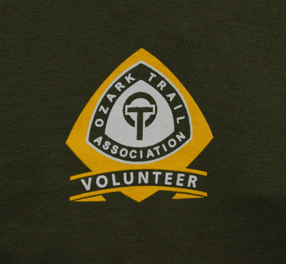 Ozark Trail Association volunteer logo