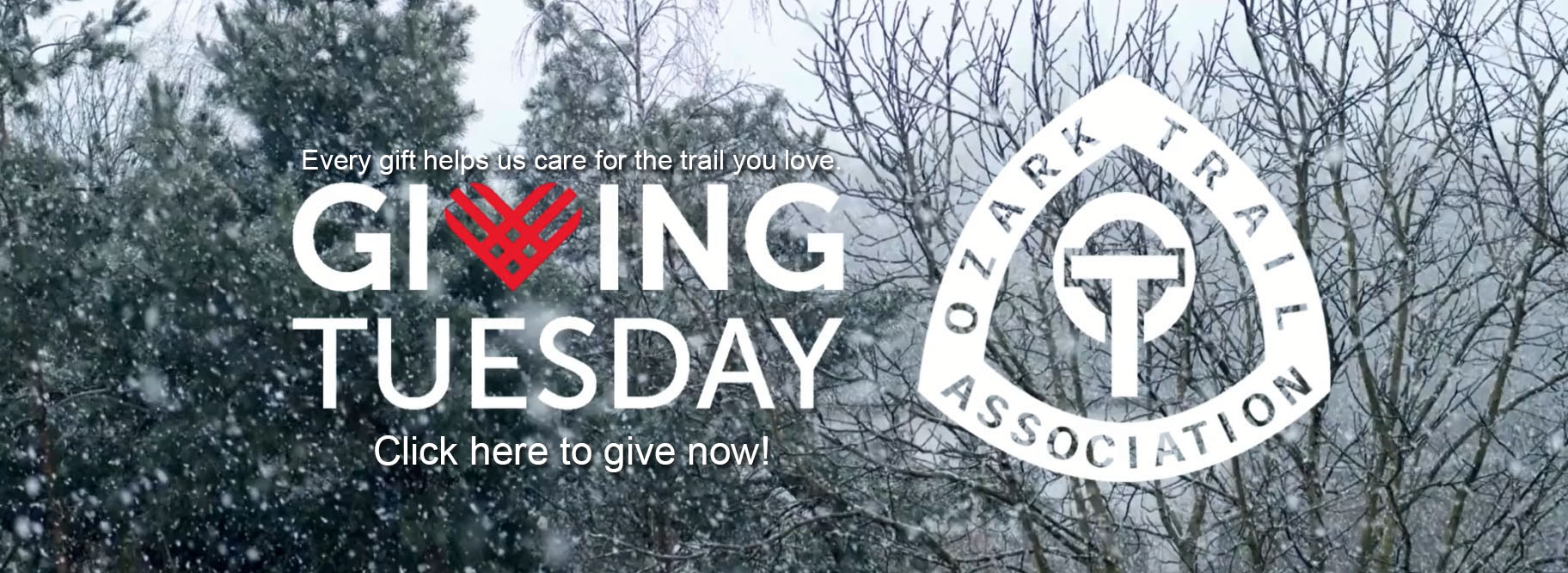 Ozark Trail Giving Tuesday Charity Donation Campaign